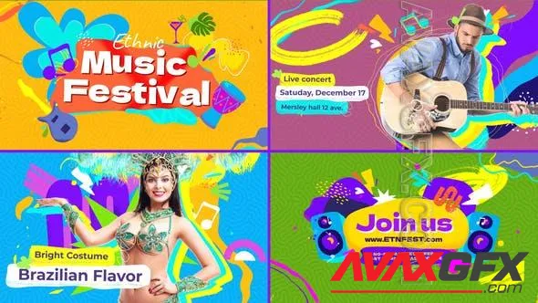 Ethnic Music Festival Event Opener 50651176 Videohive