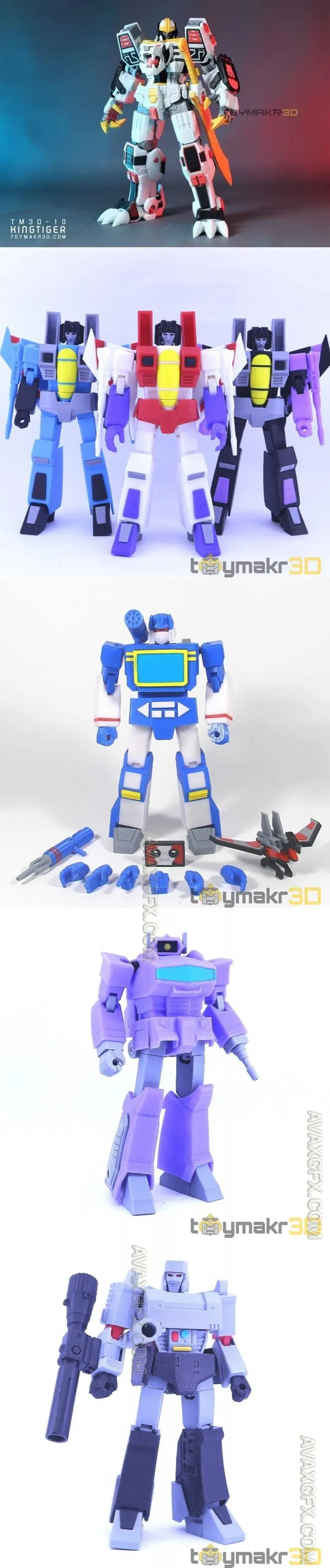 Toymakr3D - Collection - STL 3D Model
