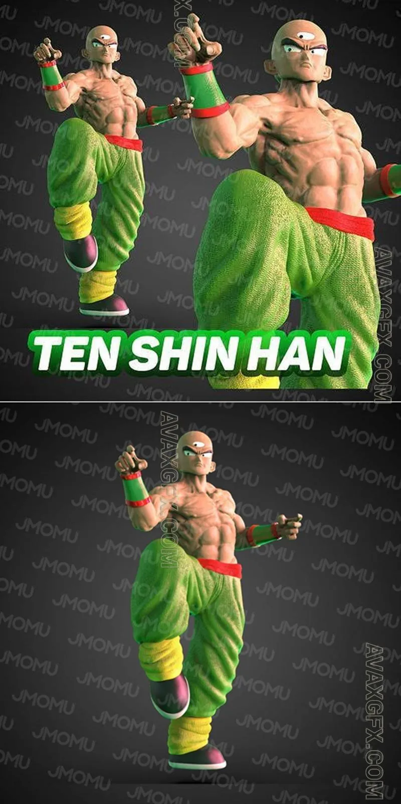 Ten Shin Han - STL 3D Model