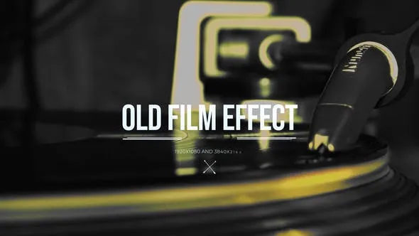 Old Film Effect 51742052 Videohive