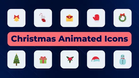 Christmas Animated Icons 51872906 Videohive